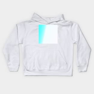 blue white texture art Kids Hoodie